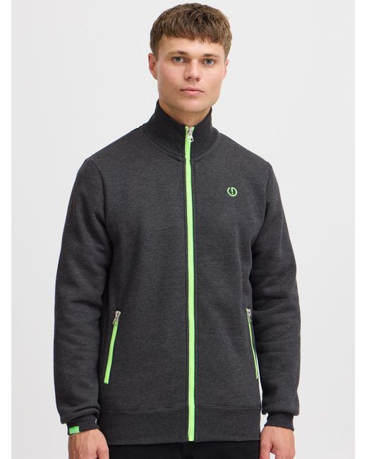 Solid Sweatjacke Benntrack in Gray für Herren
