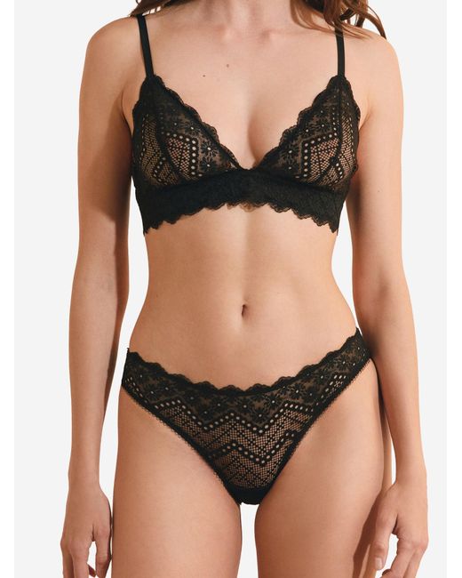 Etam Black Slip Eclipse