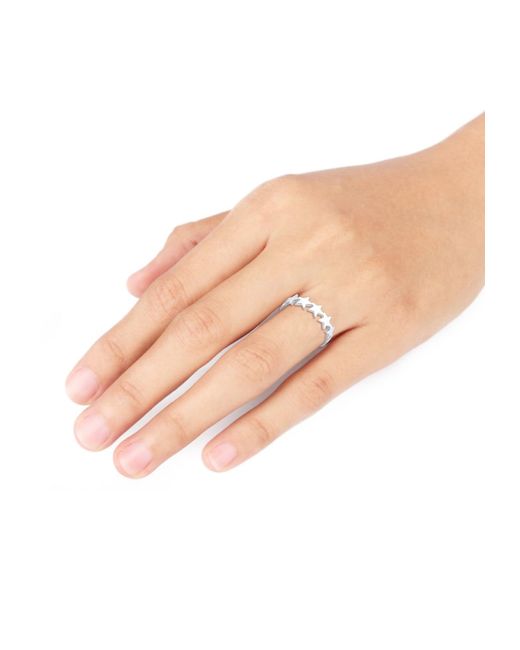 Elli Jewelry White Ring Astro
