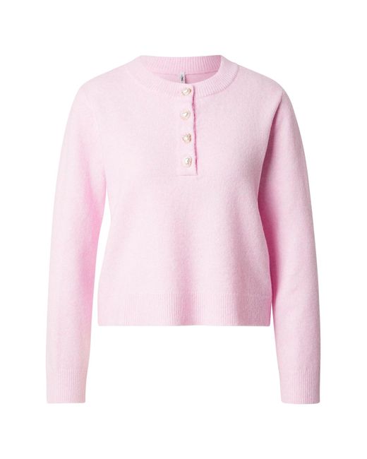 ONLY Pink Pullover Onlmacey
