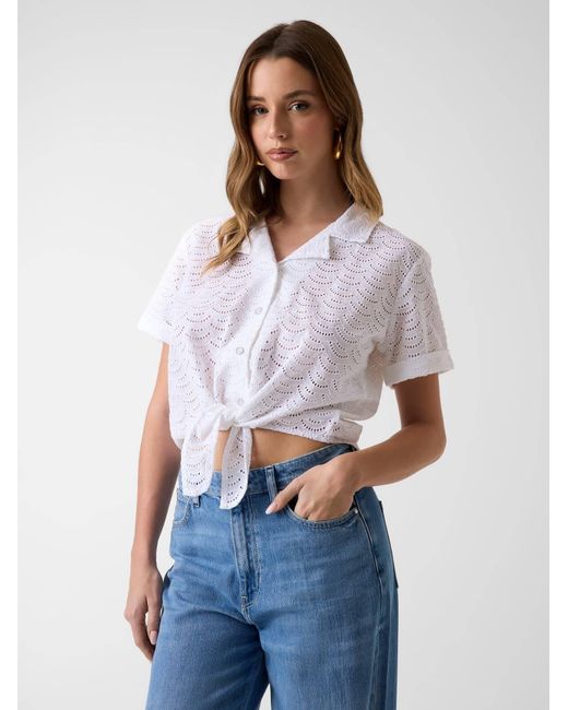 Guess White Bluse Sharon