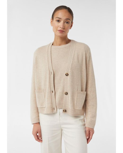 Comma, Natural Strickjacke