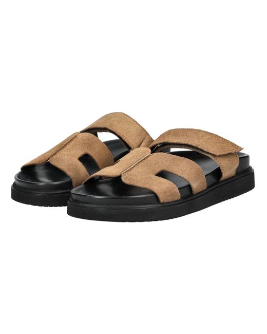 Pavement Brown Pantolette