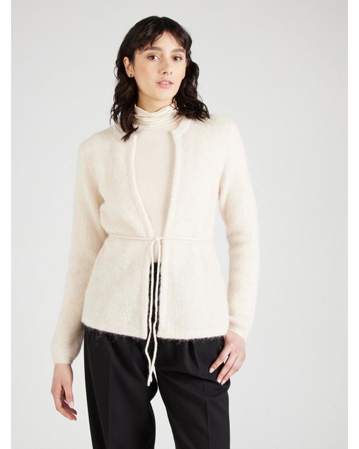 SELECTED White Strickjacke 'Slfsia'