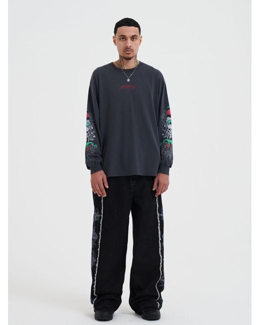 Ed Hardy Pullover in Gray für Herren