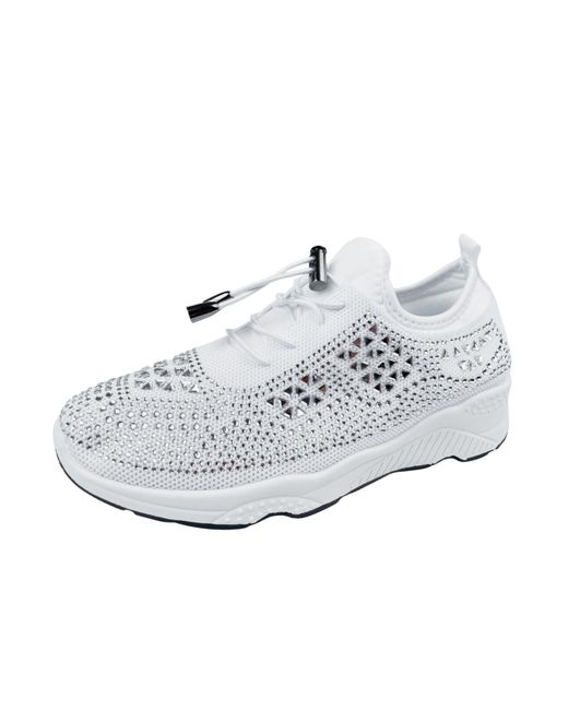 Kumixi White Slipper Sneaker