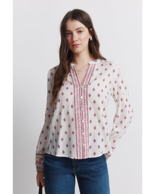 Springfield White Bluse