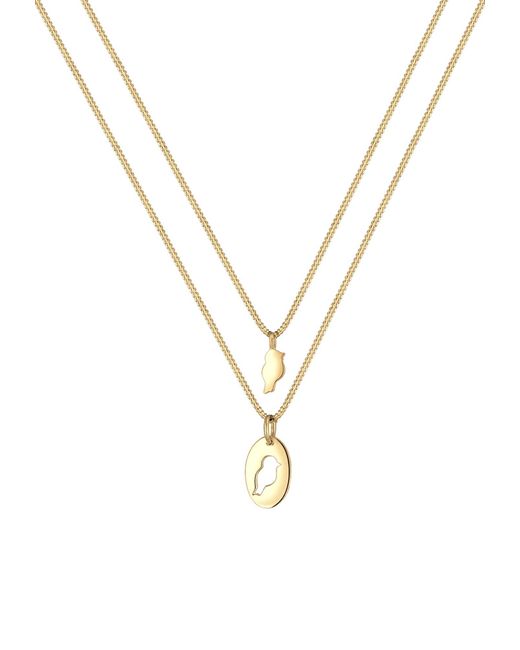 Elli Jewelry White Schmuckset
