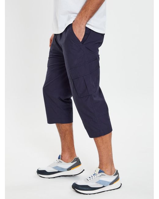 Threadbare Cargohose Bruce in Blue für Herren