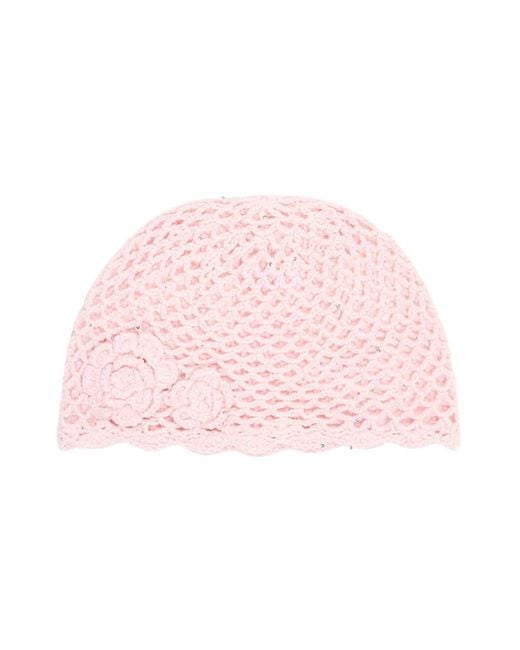 Bershka Mütze in Pink für Herren