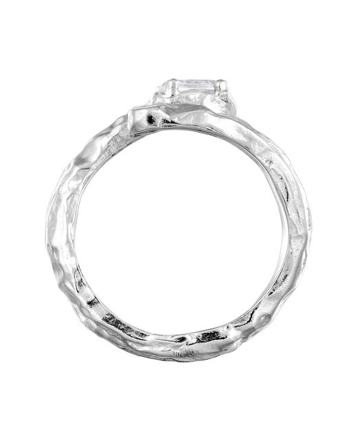 Haze & Glory White Ring