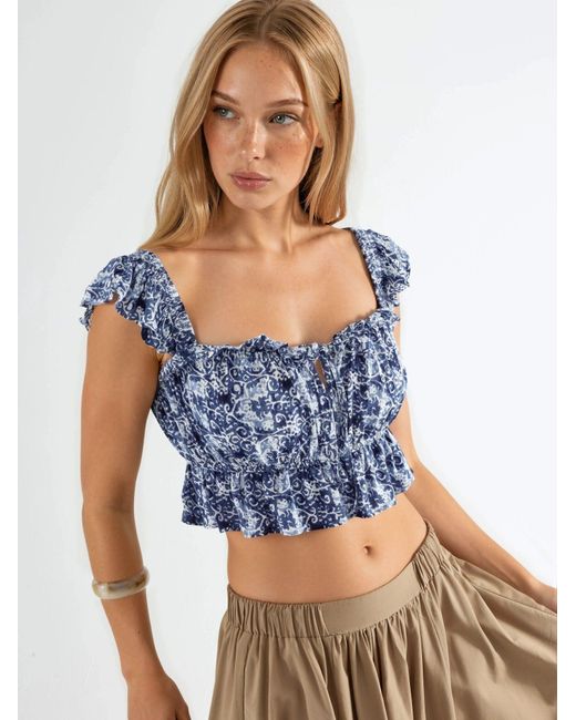 Busem Blue Bluse