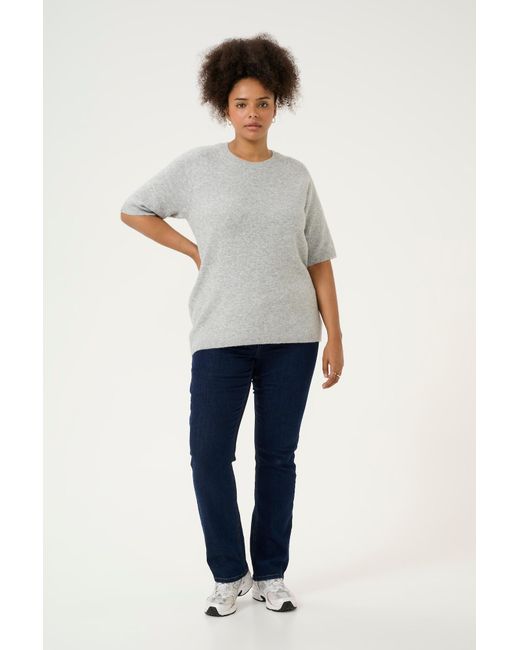 Kaffe Gray Pullover Sylvia