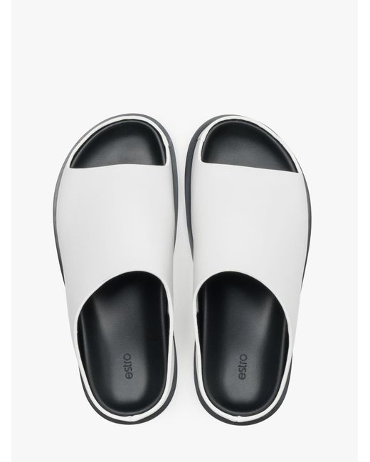 ESTRO White Pantolette 2602