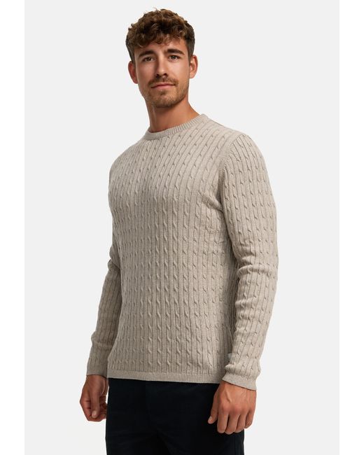 Kronstadt Pullover Cable in Gray für Herren