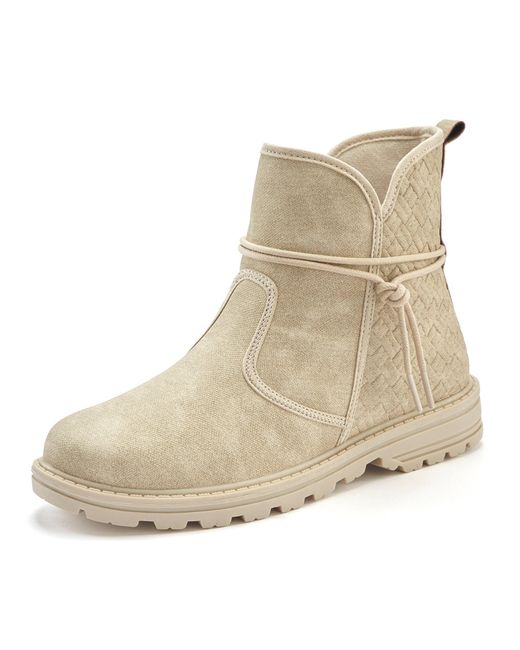 Vivance by Lascana Metallic Stiefelette