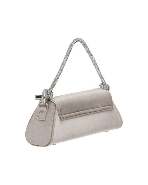 faina White Clutch