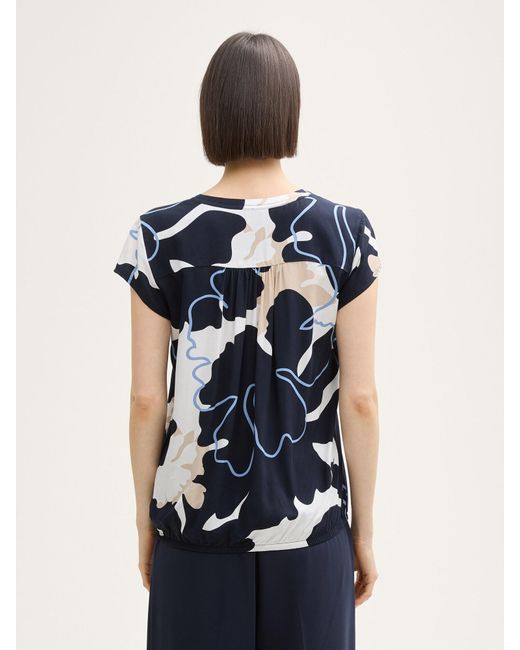 Tom Tailor Blue Bluse