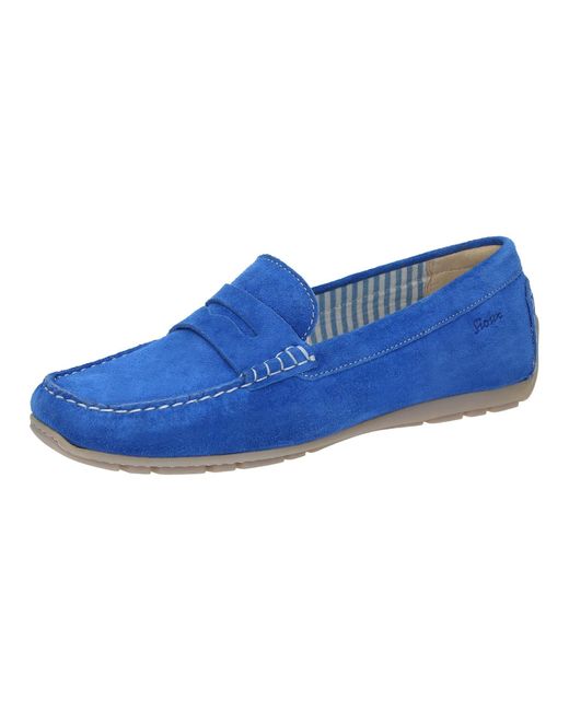 Sioux Blue Mokassin 'Carmona-700'