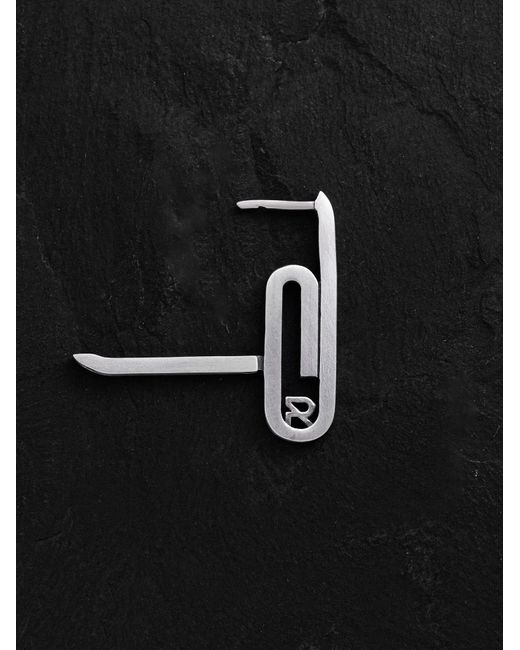 REYTEL Ohrring Clip in White für Herren