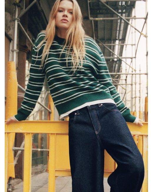 Pull&Bear Green Pullover