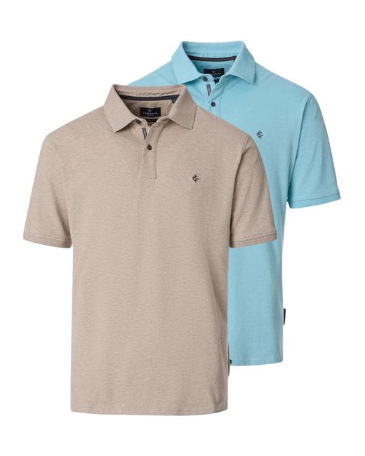 CASA MODA Shirt Basic in Blue für Herren