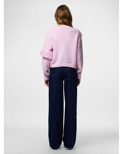 Pieces Pink Pullover Pcnor