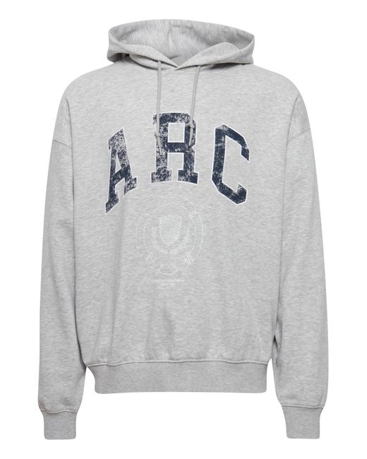 Solid Sweatshirt Galad in Gray für Herren