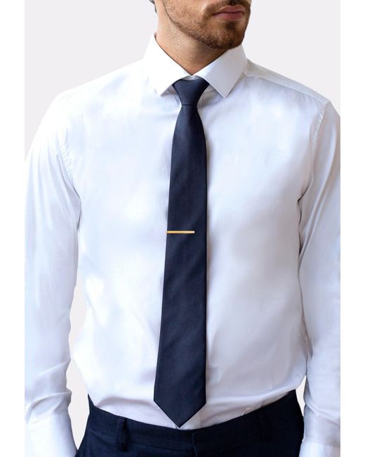 Kuzzoi Krawattennadel in Metallic für Herren