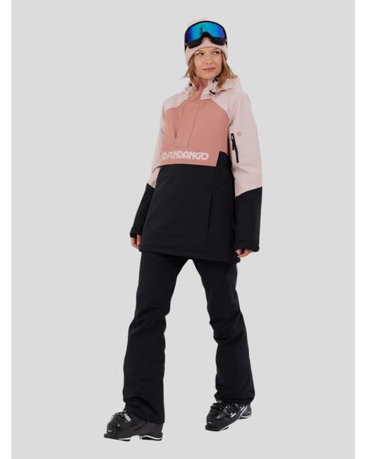 Fundango Pink Winterjacke Birch Eco Logo Anorak