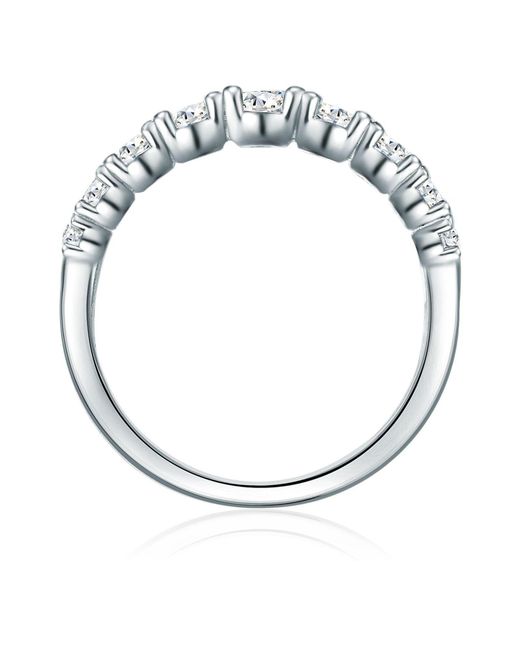Trilani White Ring