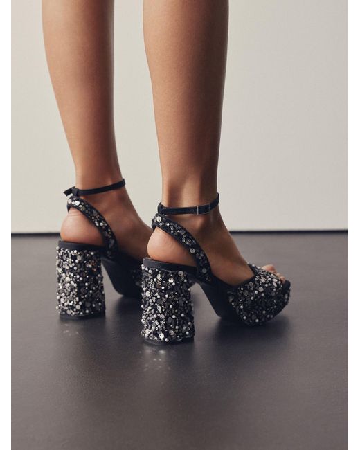 Next Black Riemensandale Forever Comfort