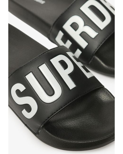 Superdry & Co Black Badeschuh