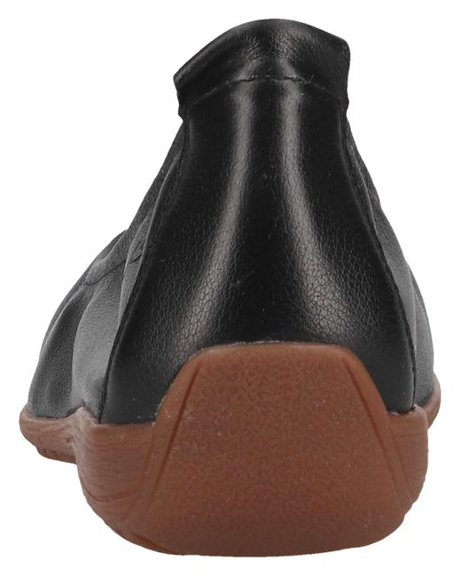 Josef Seibel Black Ballerina 'Fenja'
