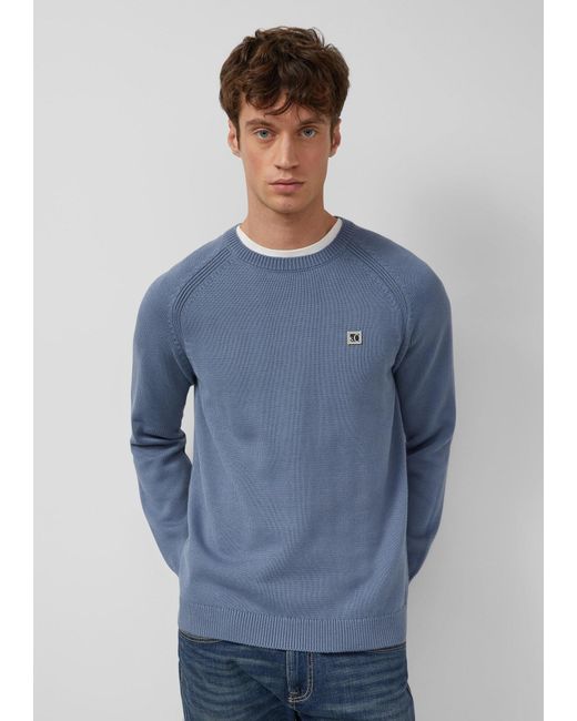 S.oliver Pullover in Blue für Herren