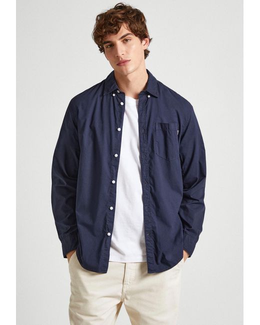 Pepe Jeans Hemd in Blue für Herren