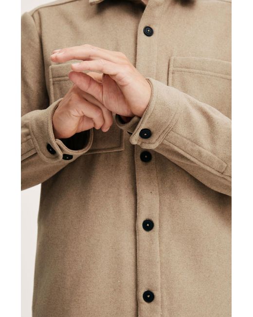 Solid Hemd Tam in Natural für Herren