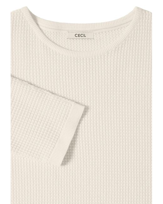 Cecil White Pullover