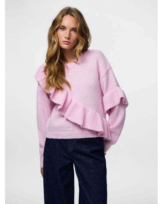 Pieces Pink Pullover Pcnor