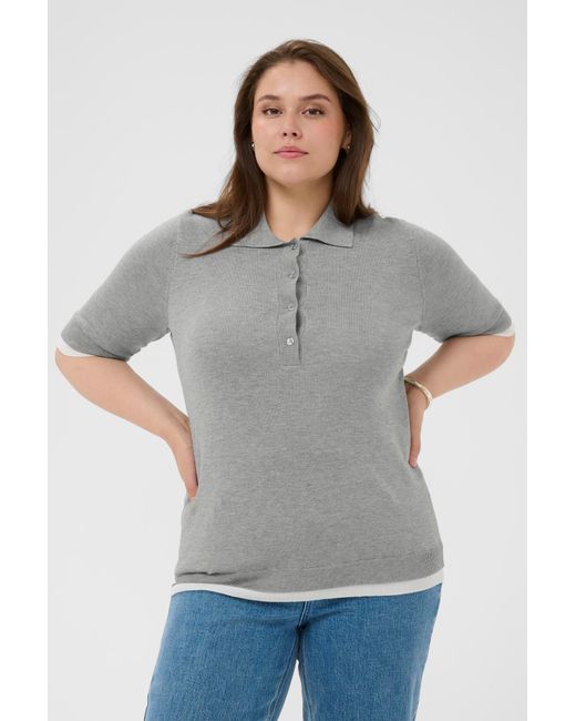 Kaffe Gray Pullover Kclizzy
