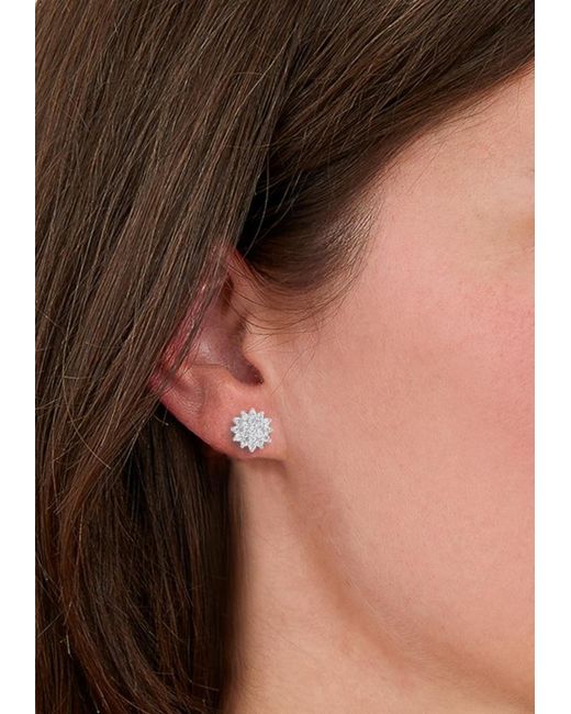 Amor White Ohrstecker