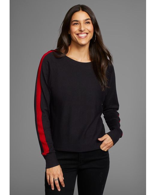 Laura Scott Black Pullover