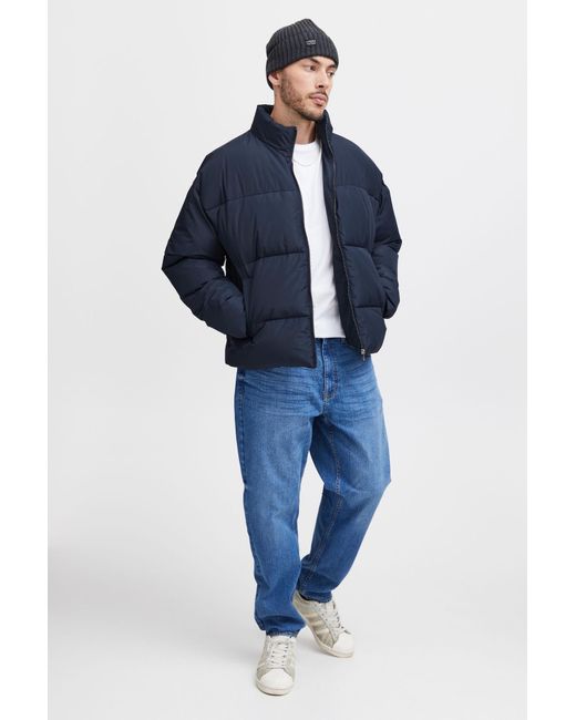 Solid Winterjacke Leon in Blue für Herren
