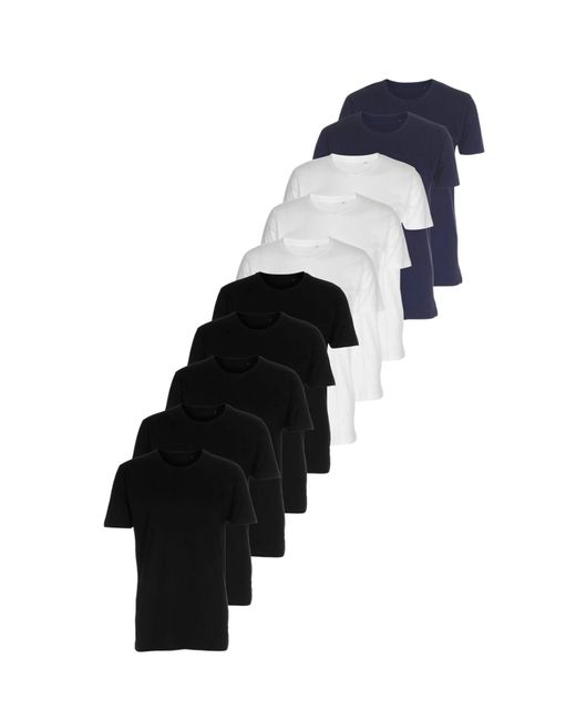 TeeShoppen T-Shirt Basic in Blue für Herren