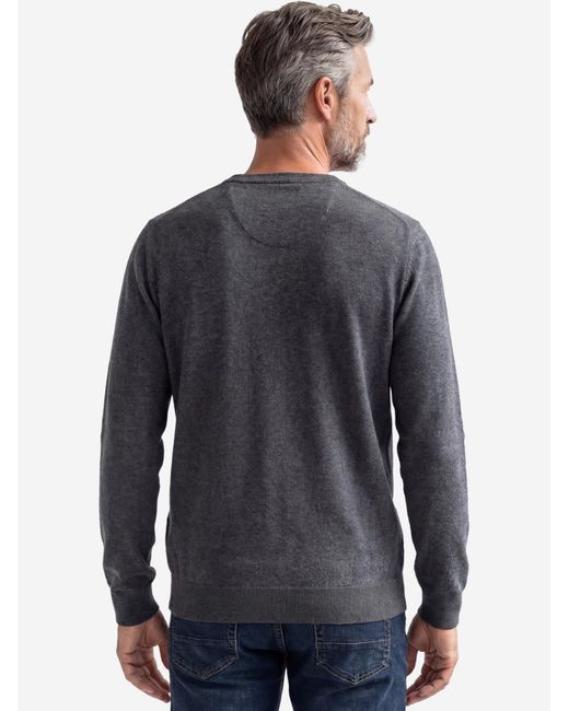 Redmond Pullover Basic in Red für Herren