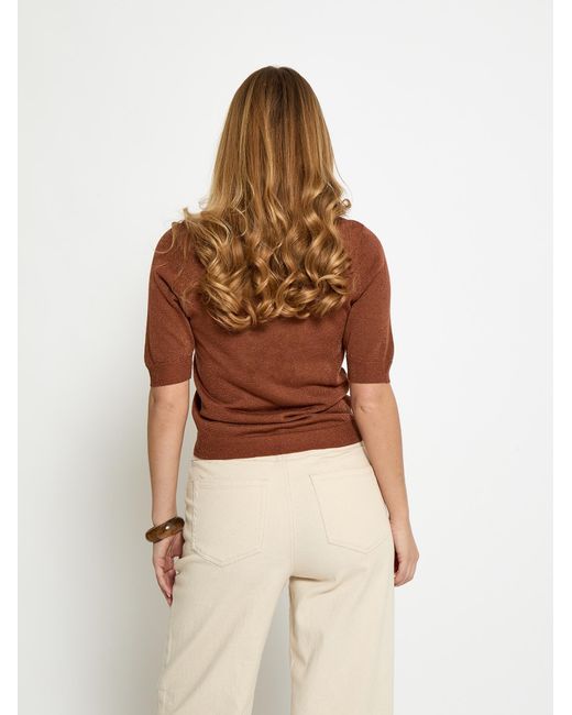 Minus Brown Pullover Milla