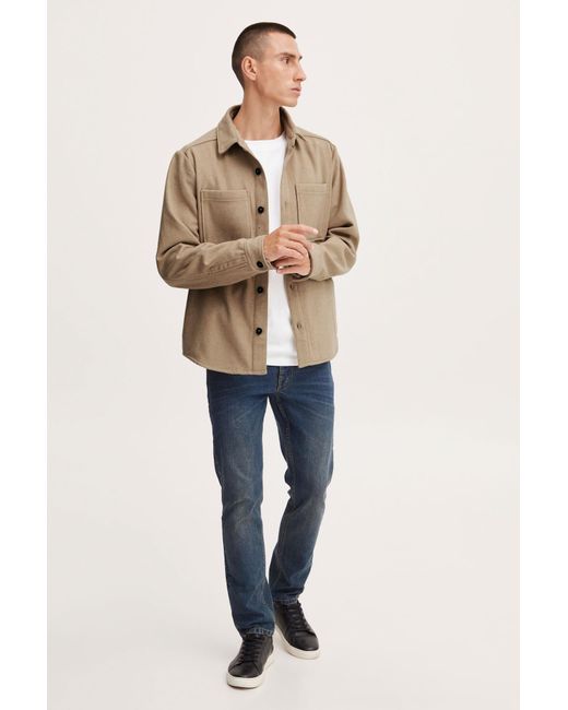 Solid Hemd Tam in Natural für Herren