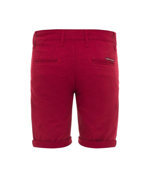 Cipo & Baxx Shorts in Red für Herren