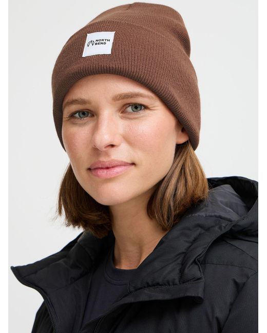 North Bend Strickmütze Nblou U in Brown für Herren
