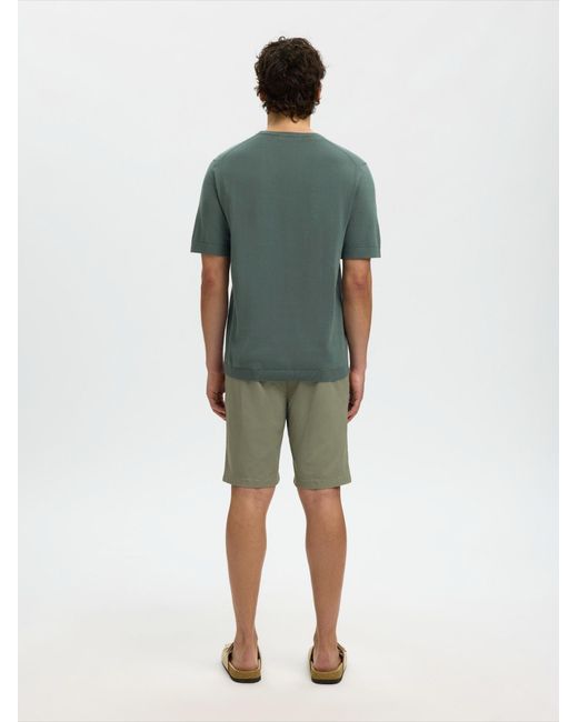 SELECTED Pullover Slhtorino in Green für Herren
